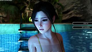 horny stepsis sucked his big dick in desirium 02 3d porn games