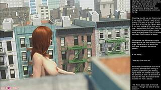 big apple small gesture in 3d cartoon sex 😏