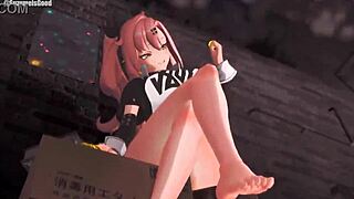 Nicole Demara's Big Tits Squirting In 3D Animation?