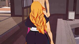 Rangiku Matsumoto fucks huge tits