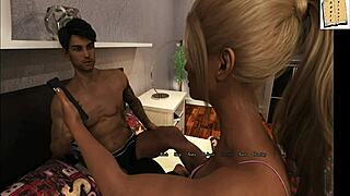 fucking hot brunette in gym with big cock