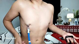 Nipple sucker for men or exotic fetish?