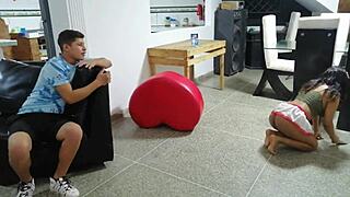 hey, part one where the new neighbor fucked me with anal and licking