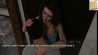 is this wife or stepmother riding better in the game?