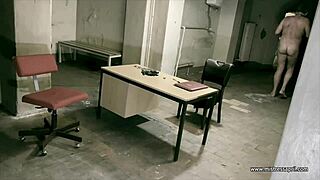 Dominatrix Mistress April Delivers Harsh Sodomy in Prison Aisle! 😈