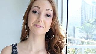 In this competition, the horny teen with wet shaved pussy competes in blowjob and missionary sex.