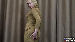 hey, check out russian tgirl alice rocking stockings in solo action! 🔥💦