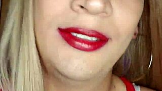Beautiful Crossdressing Transsexual with Perfect Makeup and Attire