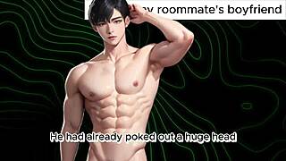 룸메이트 스트레이트 남친 자지 빨아줌