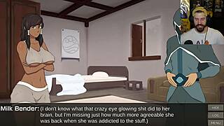 Korra Turns Furry Cummy Bender