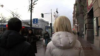 Dirty Blonde Anny Picked Up And Intensely Ass Fucked In Prague!