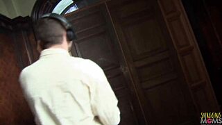 hey, these two gorgeous ghosts are riding us hard on the sofa