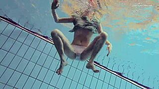 Tiny ass in a dress called Nastya with tight pussy