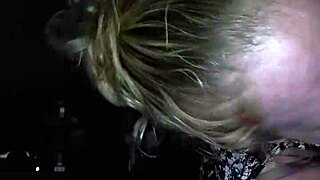 Ann sucks that big black dick hard!