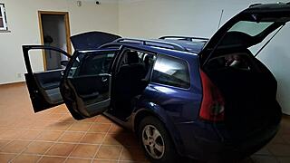 Latina Wife In Heels Fucks Car Buyer In Missionary Position