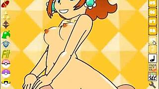Ppppu Game - Mario Princess Daisy Naked Flashing