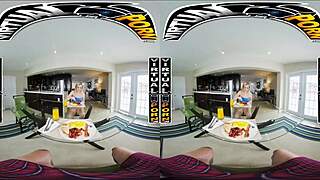 busty blonde babe blake blossom in vr