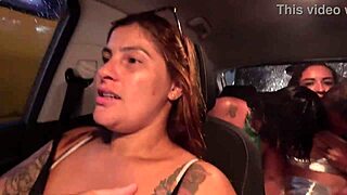 getting ready in public on praia grande, who will fuck my ass hard!