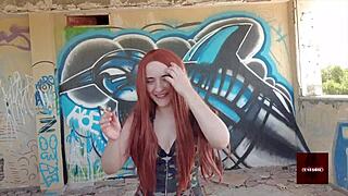 I, single father, fuked my new teen girlfriend with her small tits bouncing