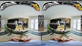 busty blonde babe blake blossom in vr