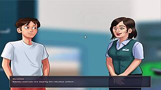 What's happening in Summer Time Saga UNC part 23 with all that hentai action?