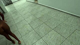 Walking naked through Ted's mansion exploring the space 😏