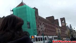 Black Amsterdam Prostitute Manages White Guy in Real Encounter