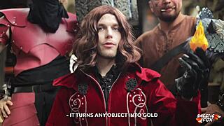 Blonde Beauty Rides Tight Pussy In Outdoor D&D Adventure, Missionary And Cowgirl