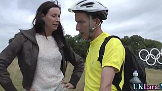 Passionate Spunked Stockings On Brit