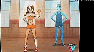 Eri-Chan's Intense Home Workout Routine By Derpixon