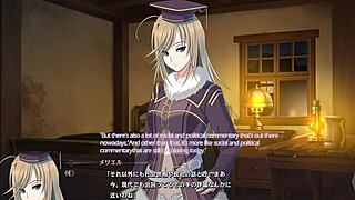 The third scene of the visual novel and animehentai series with Dungeon of Regalias character 7