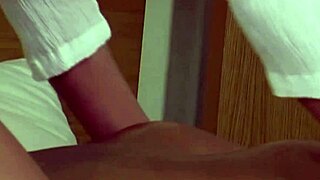 relaxing hot massage session in room 380