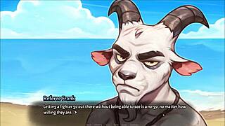 Pig Princess Hentai Game Ep 30 Beach Threesome