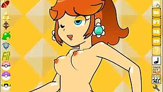 Ppppu Game - Mario Princess Daisy Naked Flashing