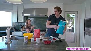 Teen redhead fucked by friend's stepbro?