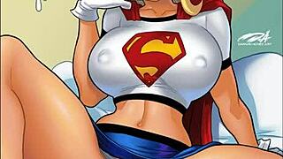 these hot cartoon girls showing off their big asses and vaginas 😍