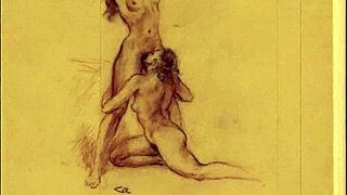 vintage erotic drawings from retro comics and anime 😍