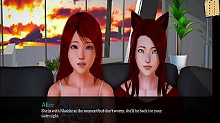 Intriguing Redhead With Big Tits In My New Family Scene