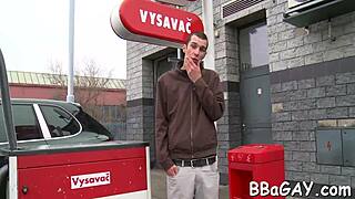 Coarse Homosexual Blowjob And Sloppy Cock Sucking