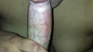 submissive young whore slowly swallowing cock