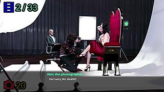 Monica Model Feels Intense Emotions During Erotic Photoshoot With Old Man.