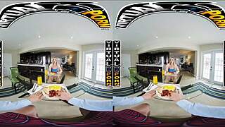 busty blonde babe blake blossom in vr