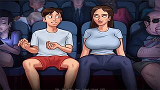 What's happening in Summer Time Saga UNC part 23 with all that hentai action?