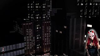 Milf slave gets blowjob in domination game