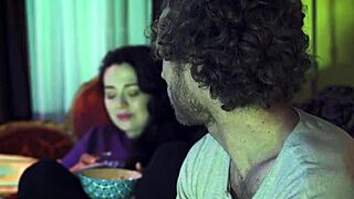 Model time quarantine sex with step-dad in titty fuck and fingering!