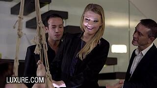 private orgy and bondage with 2 gorgeous babes