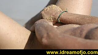 i surf up on the beach