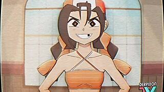 Eri-Chan's Intense Home Workout Routine By Derpixon