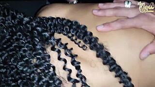 Latina Performs Live Sex For Swingers, Bent Over And Sucking