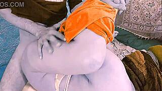 intense missionary fuck with indian hot wife